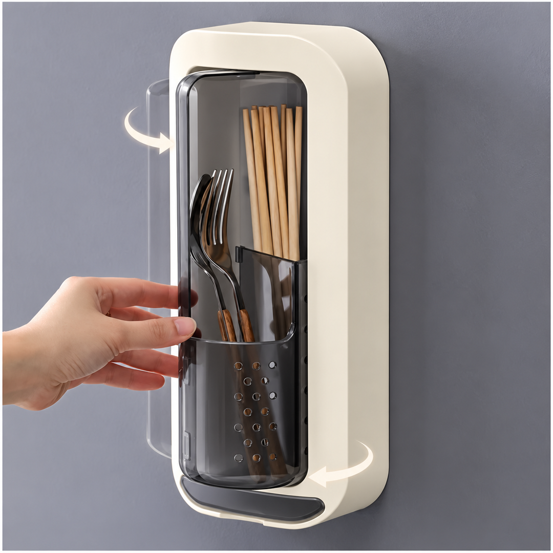 Rotating Wall-Mounted Organizer