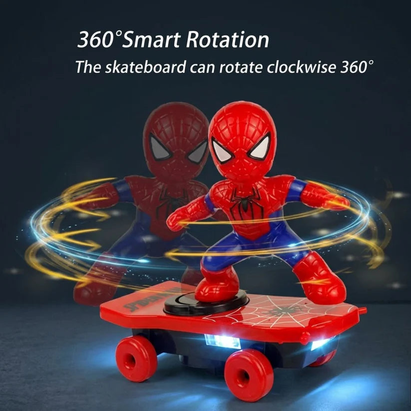 Spider-Man Stunt Scooter & Skateboard