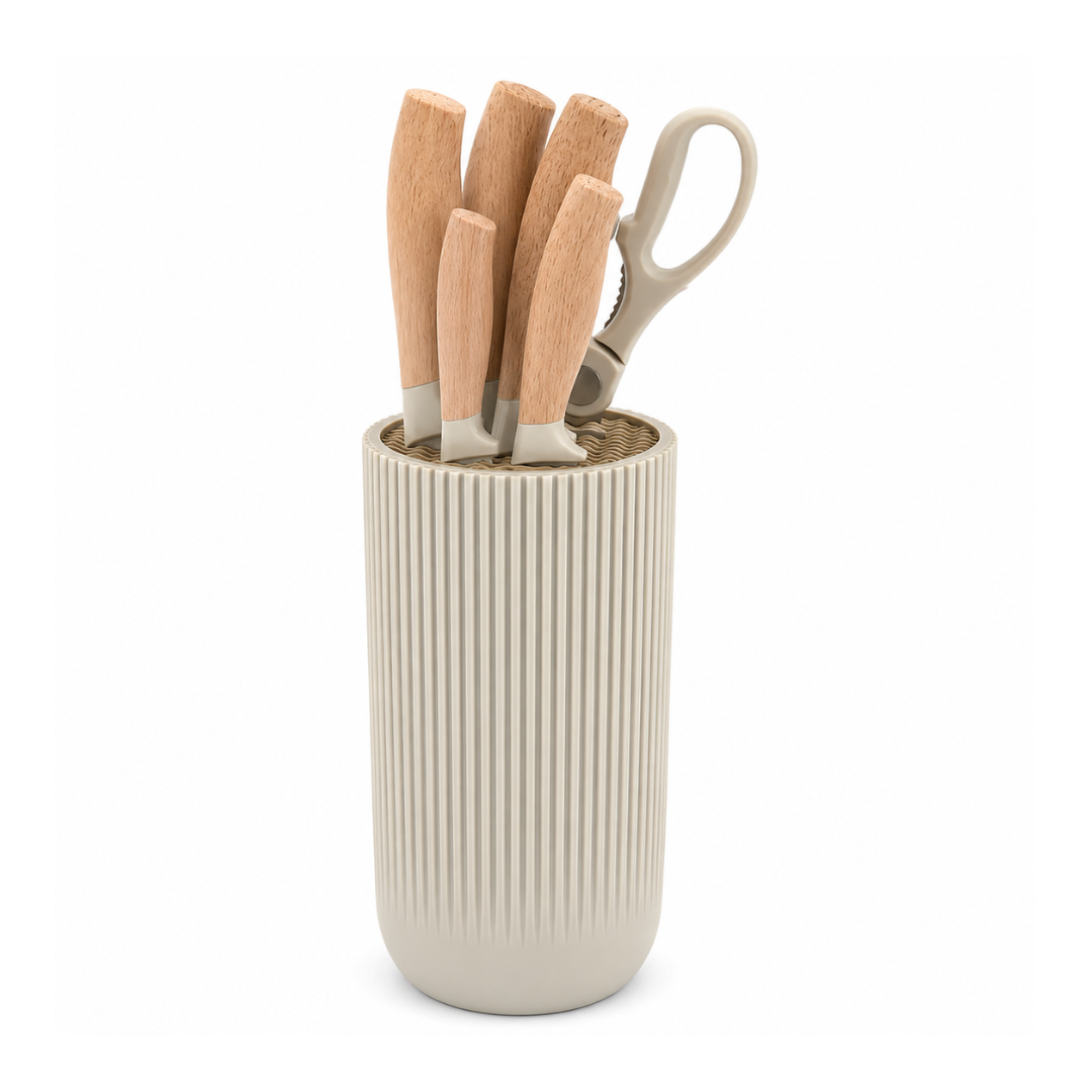 Premium 6-Piece Stainless Steel Kitchen Knife Set