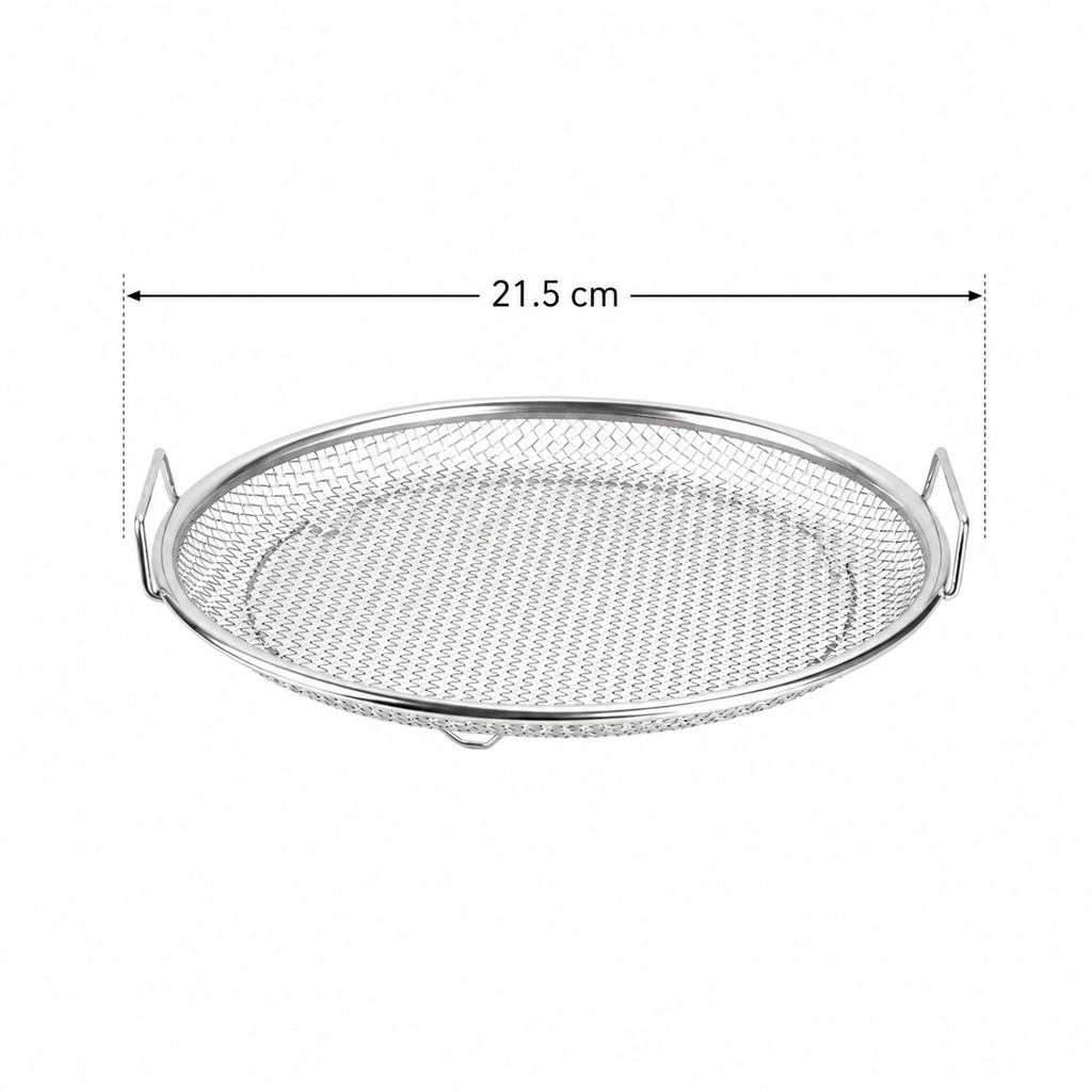 Stainless Steel Fry & Drain Rack for Snacks