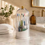 Multi-purpose 360° rotating brush holder stand