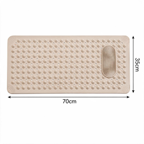Anti Skid Mat for Bathroom Floor - Beige
