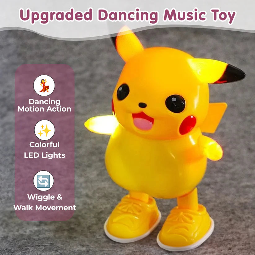 Dancing Pikachu Wiggle Walk Interactive Kids Toy