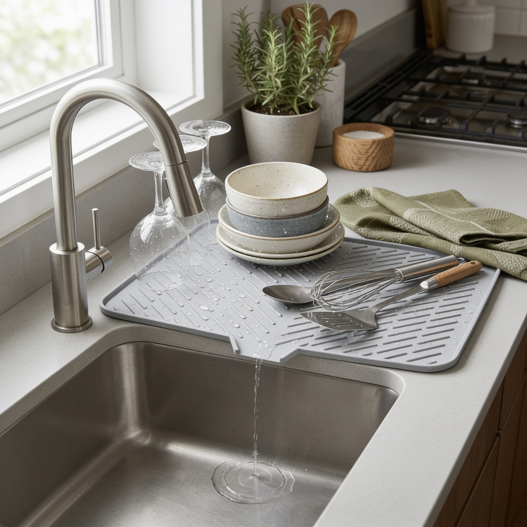 Silicone Kitchen Dish Drying Mat