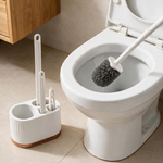 Load image into Gallery viewer, Silicone Toilet Brush and Holder Set
