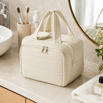 Load image into Gallery viewer, Large Travel Cosmetic Makeup Bag Organizer
