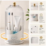 Load image into Gallery viewer, Multi-purpose 360° rotating brush holder stand
