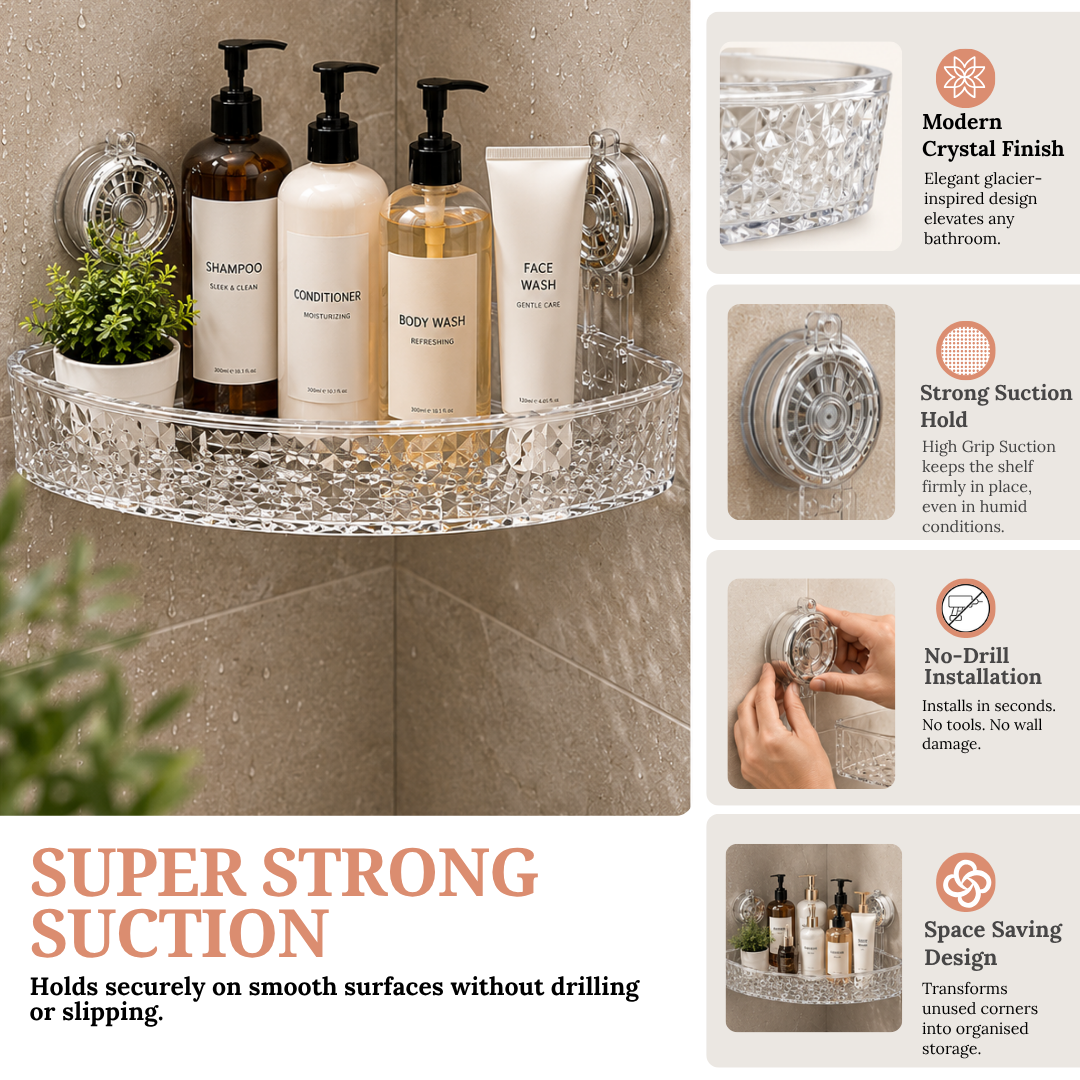 CrystalGrip Corner Rack