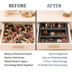 3 Tier Expandable Drawer Organizer
