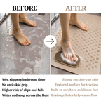 Anti Skid Mat for Bathroom Floor - Beige