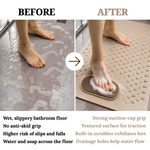 Load image into Gallery viewer, Anti Skid Mat for Bathroom Floor - Beige

