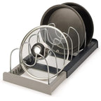 Misfit Home Expandable Kitchen Cookware Organizer Rack