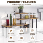Load image into Gallery viewer, Multi-Purpose 3-Tier Wooden Organizer Countertop
