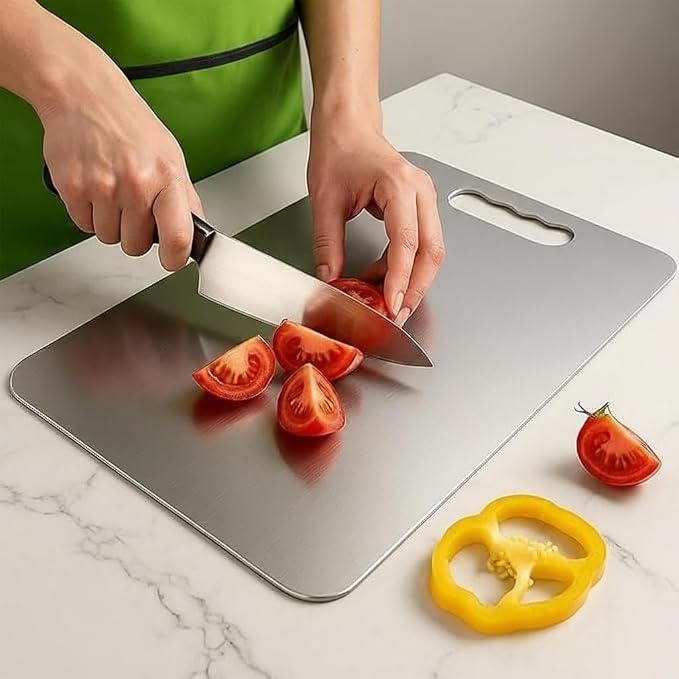 Misfit Home Premium Stainless Steel Chopping Board