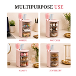 Load image into Gallery viewer, Hair Accessories Organizer with Brush Holder
