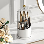 Multi-purpose 360° rotating brush holder stand