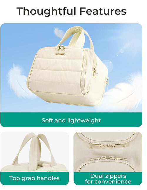 Large Travel Cosmetic Makeup Bag Organizer