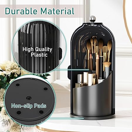 Multi-Purpose 360° Rotating Brush Holder Stand