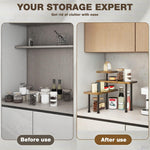 Load image into Gallery viewer, Multi-Purpose 3-Tier Wooden Organizer Countertop
