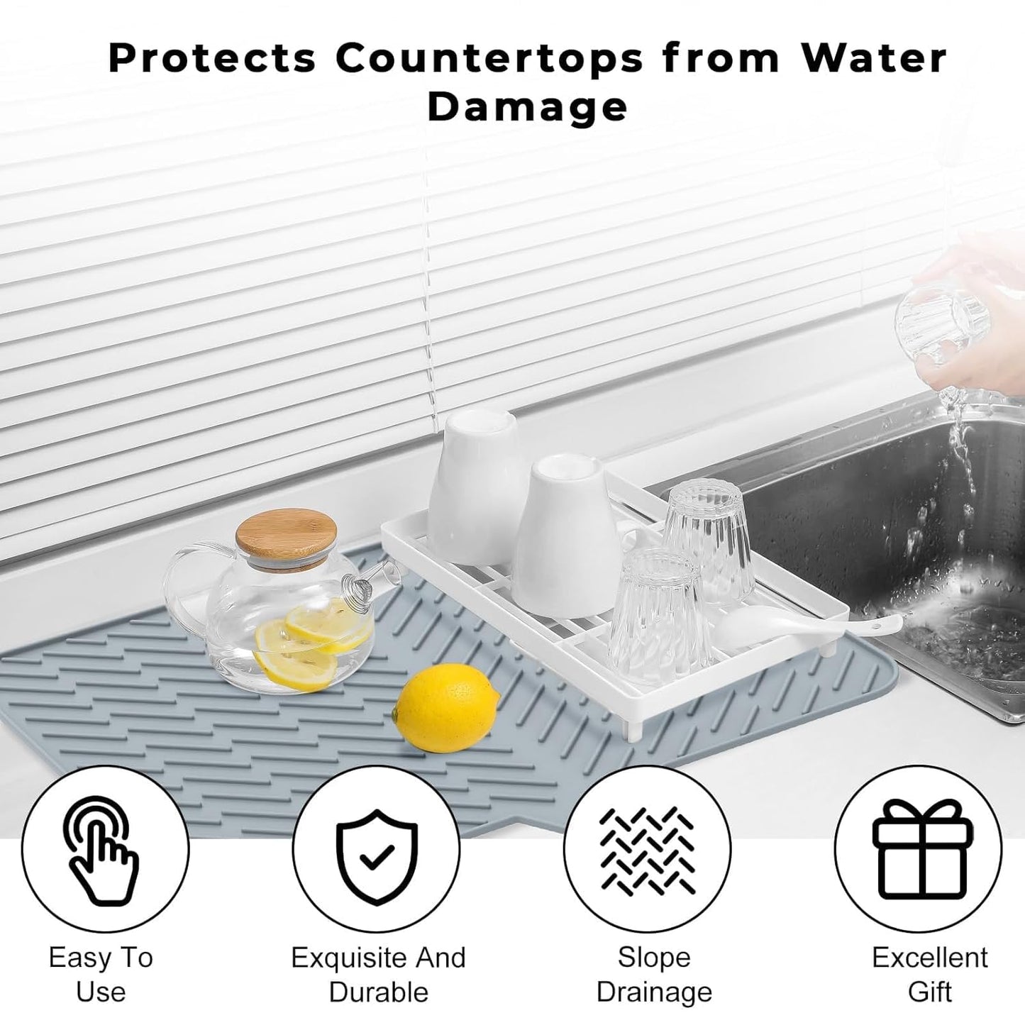 Silicone Dish Drying Mat