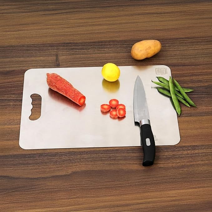 Misfit Home Premium Stainless Steel Chopping Board