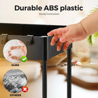 Multi-Purpose 2 Tier Under Sink Organizer with Hooks and Sliding Drawer