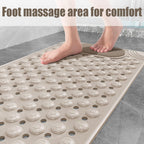 Anti Skid Mat for Bathroom Floor - Beige