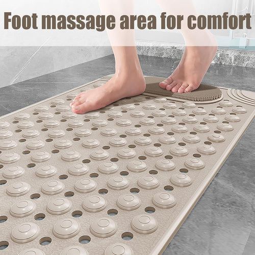 Anti Skid Mat for Bathroom Floor - Beige