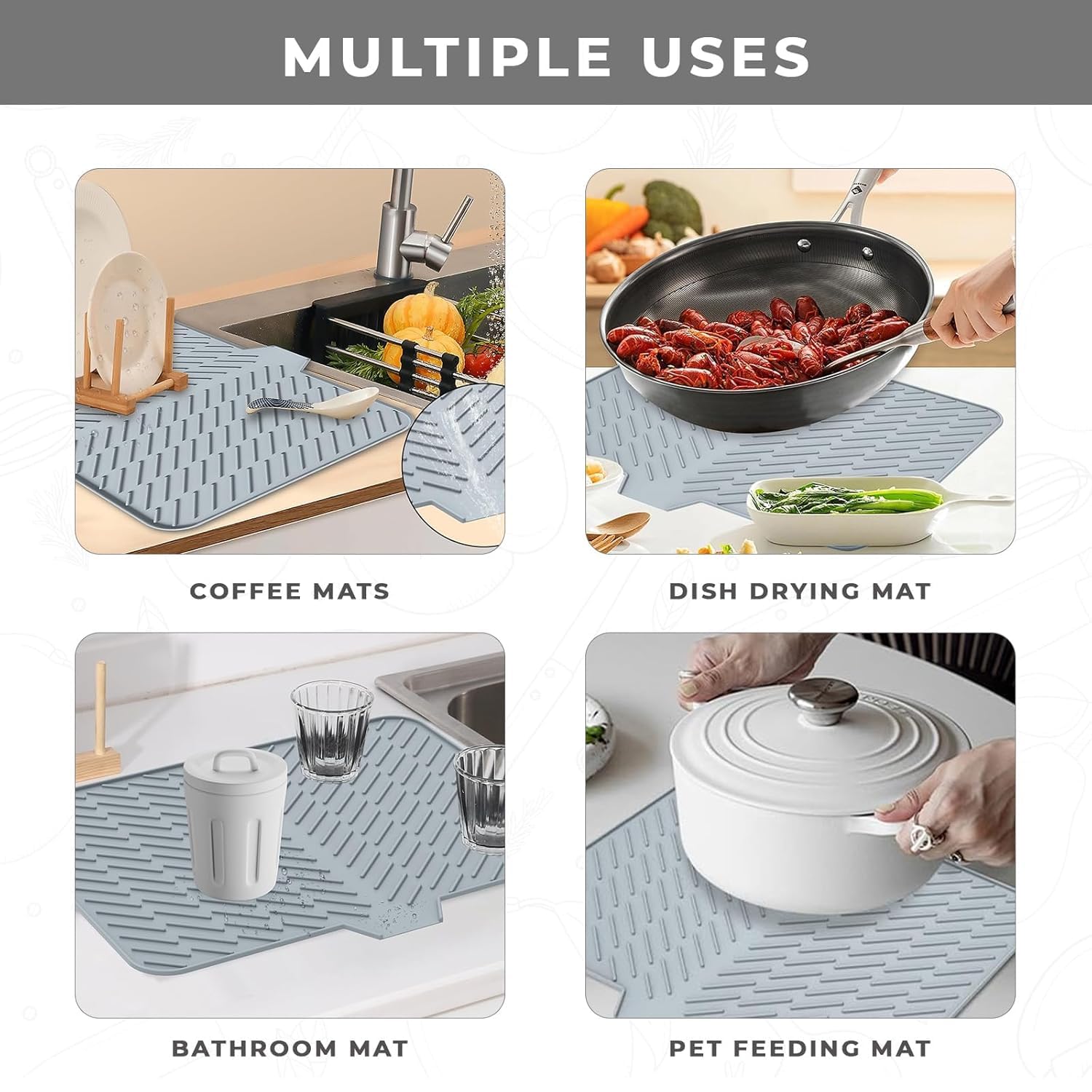 Silicone Dish Drying Mat