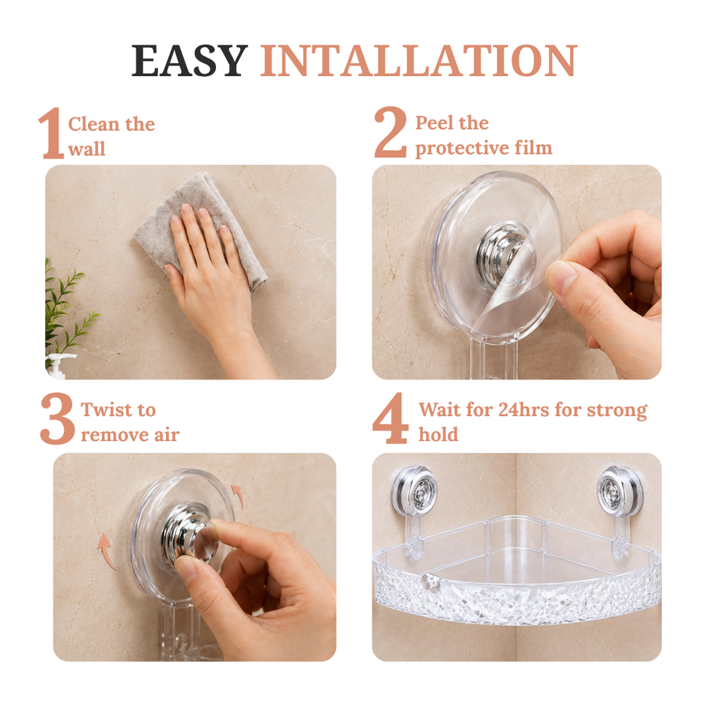 CrystalGrip Corner Rack