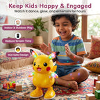Dancing Pikachu Wiggle Walk Interactive Kids Toy