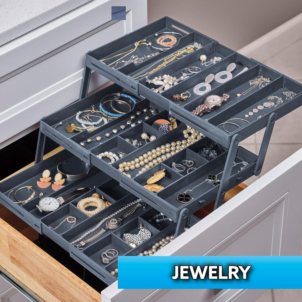 3 Tier Expandable Drawer Organizer