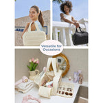 Load image into Gallery viewer, Large Travel Cosmetic Makeup Bag Organizer
