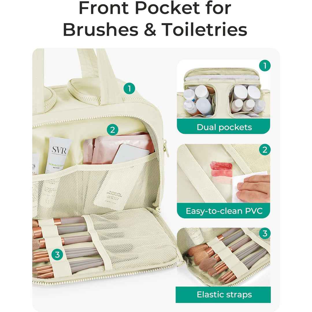 Large Travel Cosmetic Makeup Bag Organizer