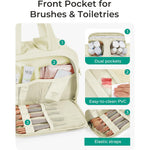 Load image into Gallery viewer, Large Travel Cosmetic Makeup Bag Organizer
