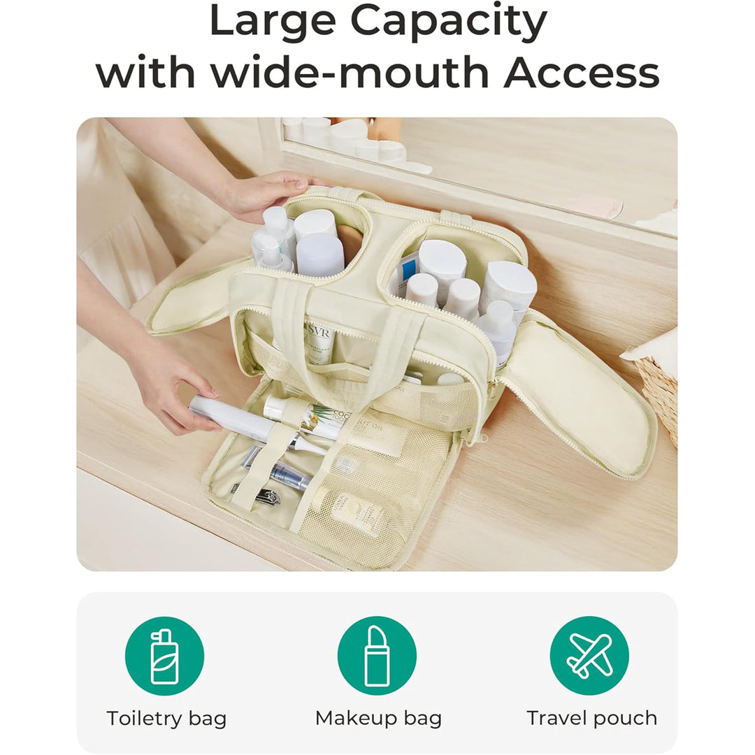 Large Travel Cosmetic Makeup Bag Organizer