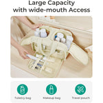 Load image into Gallery viewer, Large Travel Cosmetic Makeup Bag Organizer
