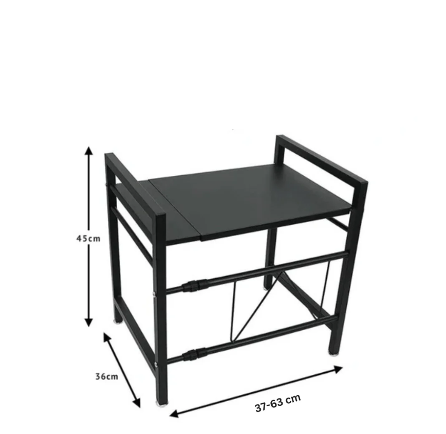 Kitchen Expandable Metal Microwave Oven Stand