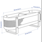 Aesthetic White Desk Organizer