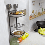 Wall-Mounted Multifunctional Kitchen Organiser Rack