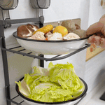 Load image into Gallery viewer, Wall-Mounted Multifunctional Kitchen Organiser Rack

