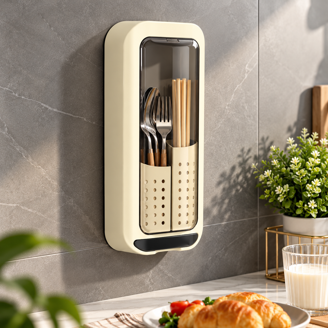 Rotating Wall-Mounted Organizer