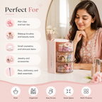 Hair Accessories Organizer with Brush Holder