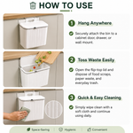 Load image into Gallery viewer, Wall Mounted Hanging Trash Can
