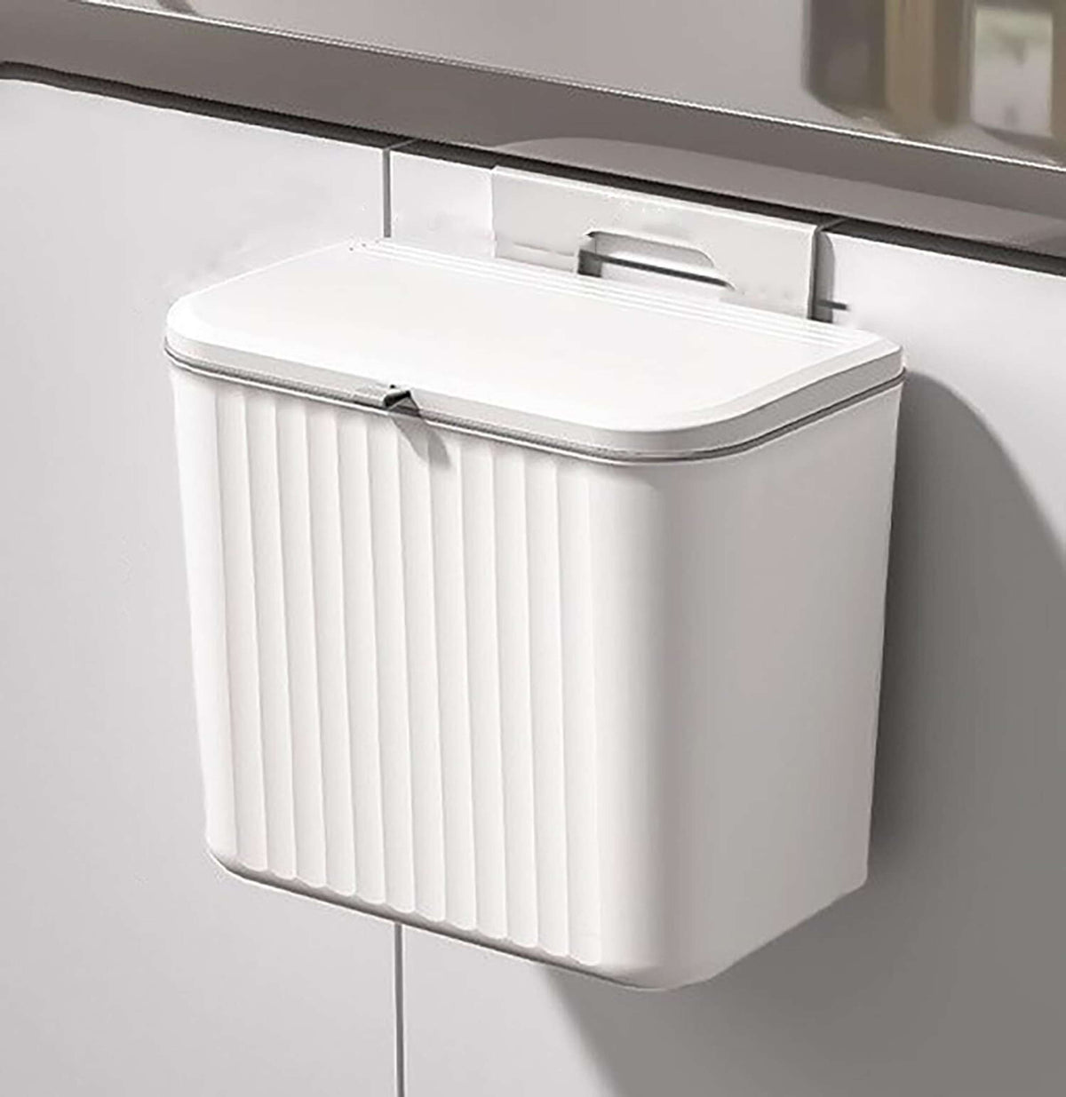 Hanging kitchen trash can with lid double sided open lid design original imah27t5fbchwz8a