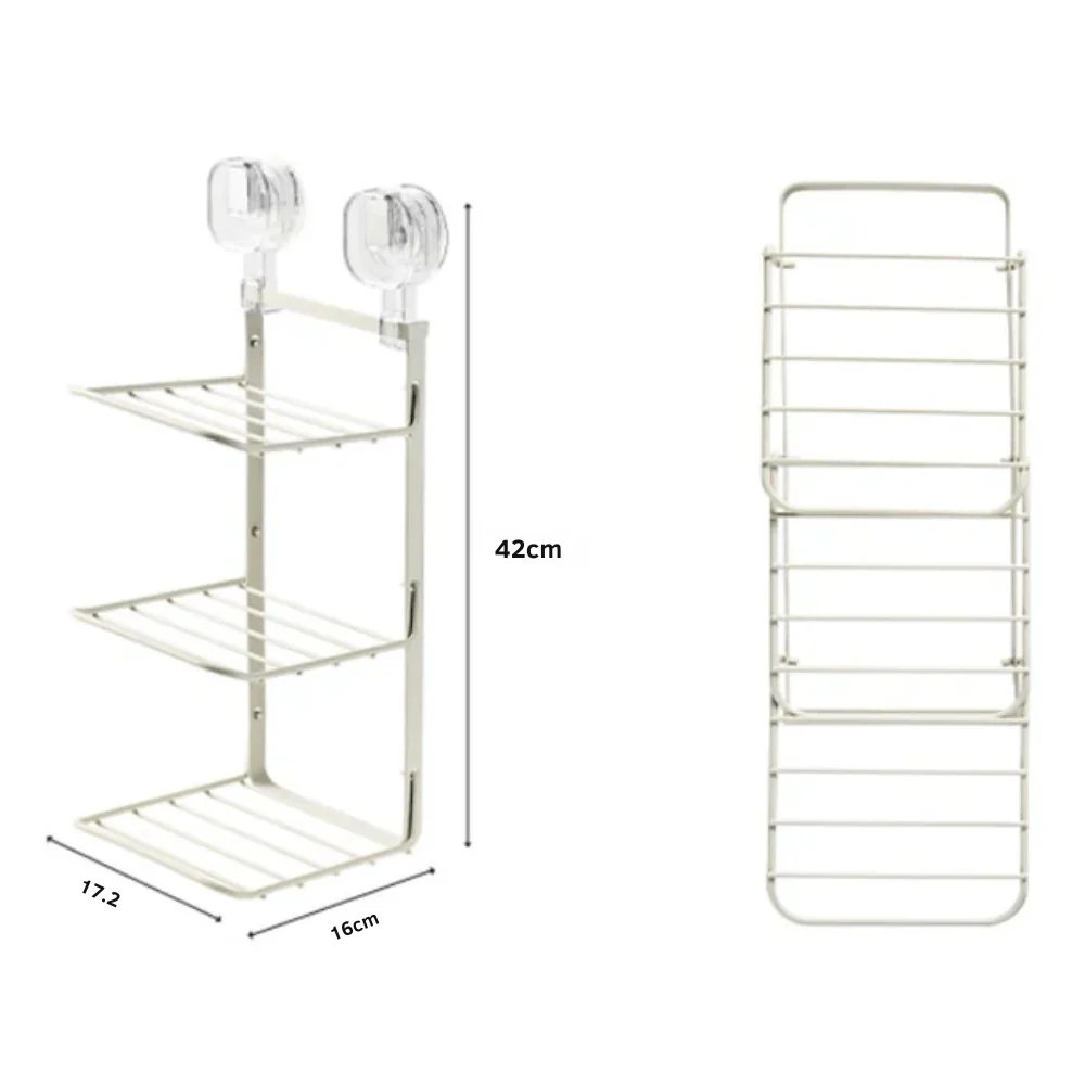 Wall-Mounted Multifunctional Kitchen Organiser Rack