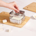 Stainless Steel Paneer Maker Mould with Press Lid | 450ml