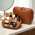 Load image into Gallery viewer, Multi-Compartment Cosmetic Travel Case
