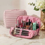 Load image into Gallery viewer, Multi-Compartment Cosmetic Travel Case
